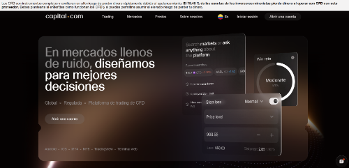 Capital.com reseña - plataforma de trading
