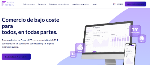 Fusion Markets reseña: análisis del broker low-cost con regulación ASIC y plataformas profesionales