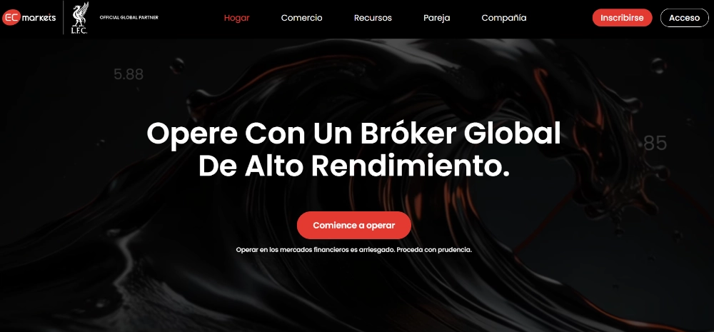 EC Markets reseña: análisis del broker global especializado en Forex y CFDs con MetaTrader